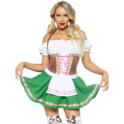 Leg Avenue Costume de bière pour femme Oktoberfest Leg Avenue Costume de bière pour femme Oktoberfest