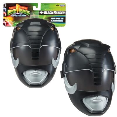 Power Rangers Power Ranger, Ranger-masker, kostuum, ranger, zwart, tas, voor kinderen vanaf 4 jaar, PWG035 Power Rangers Power Ranger, Ranger-masker, kostuum, ranger, zwart, tas, voor kinderen vanaf 4 jaar, PWG035
