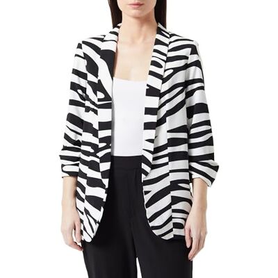 PIECES Pcbosella 3/4 Printed Blazer Noos Damesblazer (1 stuk) M PIECES Pcbosella 3/4 Printed Blazer Noos Damesblazer (1 stuk) M