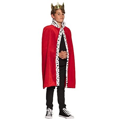 Boland 36100 Koninklijke kinderjas, 80 cm, kostuum, accessoires, jas, sprei, carnaval, themafeest Boland 36100 Koninklijke kinderjas, 80 cm, kostuum, accessoires, jas, sprei, carnaval, themafeest