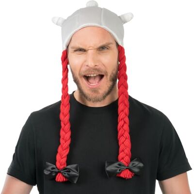 Chaks Obelix helm voor volwassenen – asterix en obelix – oranje – eenheidsmaat Chaks Obelix helm voor volwassenen – asterix en obelix – oranje – eenheidsmaat