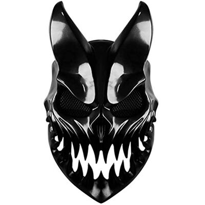 spier Halloween slachtmasker om te zegevieren met beweegbare mond, cosplay, volledig gezichtsmasker, muziek, party, deathcore, Kid of Darkness maskers spier Halloween slachtmasker om te zegevieren met beweegbare mond, cosplay, volledig gezichtsmasker, muziek, party, deathcore, Kid of Darkness maskers