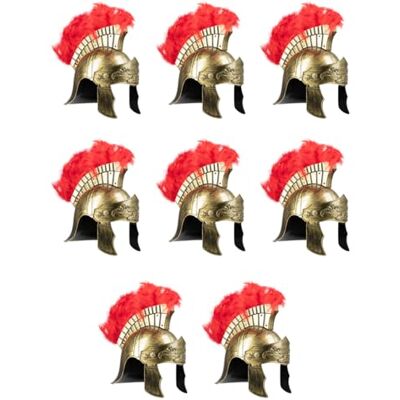 Funidelia 8 Romeinse centurion helmen voor dames en heren Rome, Gladiator, Centurion, culturen en tradities Accessoires voor volwassenen, kostuumaccessoires Bruin Funidelia 8 Romeinse centurion helmen voor dames en heren Rome, Gladiator, Centurion, culturen en tradities Accessoires voor volwassenen, kostuumaccessoires Bruin