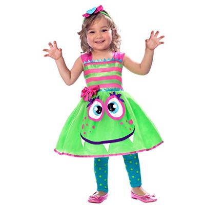 amscan (PKT) (9903518) Papegaai feeënkostuum voor meisjes, 3-4 jaar amscan (PKT) (9903518) Papegaai feeënkostuum voor meisjes, 3-4 jaar