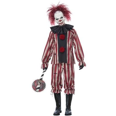 California Costumes 01283 Nachtmerrie clown kostuum voor volwassenen, rood, XL California Costumes 01283 Nachtmerrie clown kostuum voor volwassenen, rood, XL