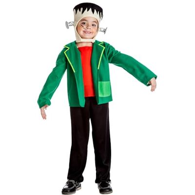 Boland 78188 Little Franky kostuum voor kinderen, 3-4 jaar, Halloween, carnaval en themafeesten Boland 78188 Little Franky kostuum voor kinderen, 3-4 jaar, Halloween, carnaval en themafeesten
