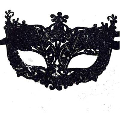 CHPN Masker Spannend masker gemaskerde bal oogmasker Venetiaans masker masker dressing bal carnaval zwart CHPN Masker Spannend masker gemaskerde bal oogmasker Venetiaans masker masker dressing bal carnaval zwart