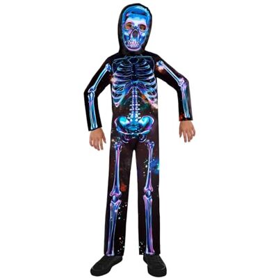 amscan 9908580 skeletkostuum voor kinderen van 4 tot 6 jaar amscan 9908580 skeletkostuum voor kinderen van 4 tot 6 jaar