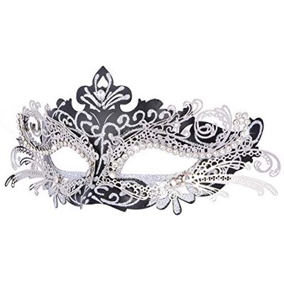 Hoshin Masker voor gemaskerd bal, carnaval, Venetiaans masker voor dames Hoshin Masker voor gemaskerd bal, carnaval, Venetiaans masker voor dames