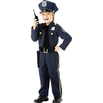 amscan (999664) Kinderjongens politieagent kostuum (8-10 jaar) amscan (999664) Kinderjongens politieagent kostuum (8-10 jaar)