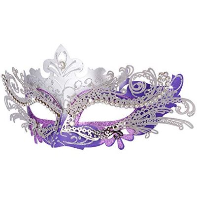 Hoshin Masker voor gemaskerd bal, carnaval, Venetiaans masker voor dames Hoshin Masker voor gemaskerd bal, carnaval, Venetiaans masker voor dames