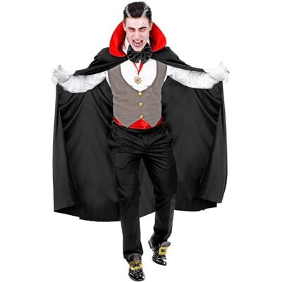 W WIDMANN MILANO Party Fashion Widmann Vampiro 01683 herenkostuum, meerkleurig, maat M/L W WIDMANN MILANO Party Fashion Widmann Vampiro 01683 herenkostuum, meerkleurig, maat M/L
