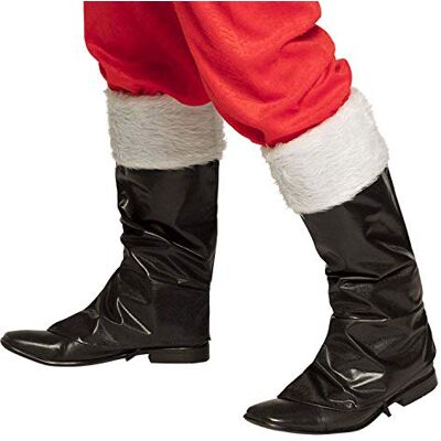 Boland 13397 Kerstman Laarzen Cover voor schoenen en laarzen, carnavalskostuum, themafeest Boland 13397 Kerstman Laarzen Cover voor schoenen en laarzen, carnavalskostuum, themafeest