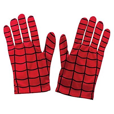 RUBIE'S Officiële Marvel Spider Man handschoenen, één maat, rood RUBIE'S Officiële Marvel Spider Man handschoenen, één maat, rood