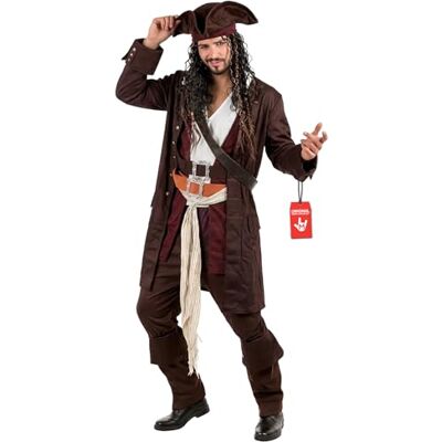 Fun Shack Piratenkostuum voor heren, piratenkostuum voor heren, kostuum film en serie voor volwassenen, kostuum voor volwassenen, carnaval, Halloween-kostuum, L Fun Shack Piratenkostuum voor heren, piratenkostuum voor heren, kostuum film en serie voor volwassenen, kostuum voor volwassenen, carnaval, Halloween-kostuum, L