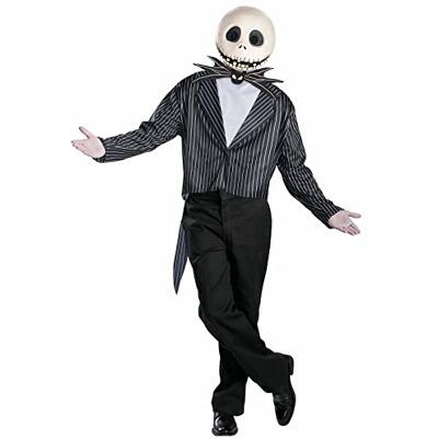Disney Jack Skellington kostuum voor heren, maat L Disney Jack Skellington kostuum voor heren, maat L