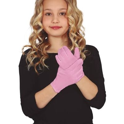 FIESTAS GUIRCA Verkleedhandschoenen voor kinderen, eenheidsmaat, kostuumaccessoire voor jongens en meisjes, ideaal voor Halloween, carnaval, themafeesten en feesten, Roze Regular FIESTAS GUIRCA Verkleedhandschoenen voor kinderen, eenheidsmaat, kostuumaccessoire voor jongens en meisjes, ideaal voor Halloween, carnaval, themafeesten en feesten, Roze Regular