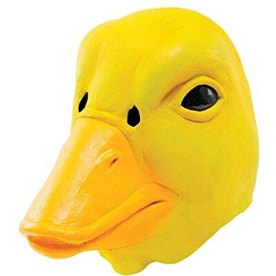 Bristol Novelty BM343 Eendenmasker, geel, één maat Bristol Novelty BM343 Eendenmasker, geel, één maat