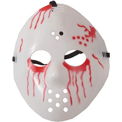 Ciao Hockey Bloody Friday J13 masker, badkleur/rood, uniseks, 31380 Ciao Hockey Bloody Friday J13 masker, badkleur/rood, uniseks, 31380