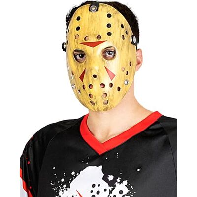 Funidelia Jason Vrijdag de 13e Vrijdag 13e Masker voor Vrouwen en Mannen Friday the 13th, Angst Films, Horror Accessoires voor Volwassenen, Kostuumaccessoires Beige Funidelia Jason Vrijdag de 13e Vrijdag 13e Masker voor Vrouwen en Mannen Friday the 13th, Angst Films, Horror Accessoires voor Volwassenen, Kostuumaccessoires Beige