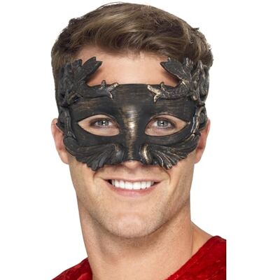 Smiffys Warrior God Metallic Masquerade Eyemask Smiffys Warrior God Metallic Masquerade Eyemask
