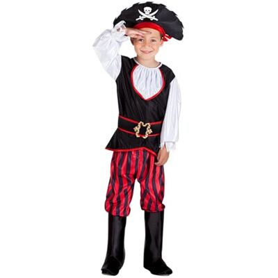 Boland -BOL82159 kostuum, zwart/rood/wit, 10-12 jaar (Ciao SRL 1) Boland -BOL82159 kostuum, zwart/rood/wit, 10-12 jaar (Ciao SRL 1)