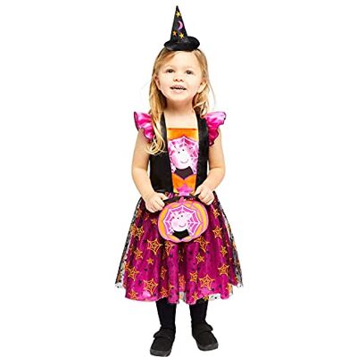 amscan Pig Peppa Dress-kostuum, 10237171, meerkleurig, 23 jaar amscan Pig Peppa Dress-kostuum, 10237171, meerkleurig, 23 jaar