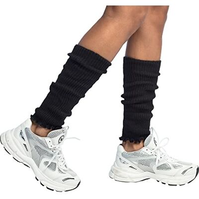 Boland Beenwarmers voor volwassenen, effen, één maat, beenwarmers, dijen, dijen, jaren 80, kostuum, carnaval, themafeest Boland Beenwarmers voor volwassenen, effen, één maat, beenwarmers, dijen, dijen, jaren 80, kostuum, carnaval, themafeest