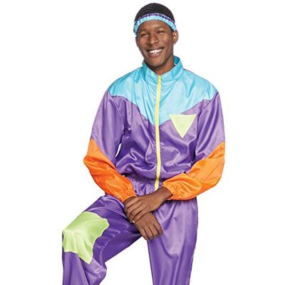 Leg Avenue Totally Awesome 80s Ski voor volwassenen, maat kostuum, meerkleurig, heren Leg Avenue Totally Awesome 80s Ski voor volwassenen, maat kostuum, meerkleurig, heren