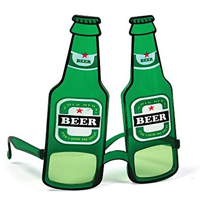 Bristol Novelty BA278 Uniseks bierglas voor volwassenen, Eén maat Bristol Novelty BA278 Uniseks bierglas voor volwassenen, Eén maat