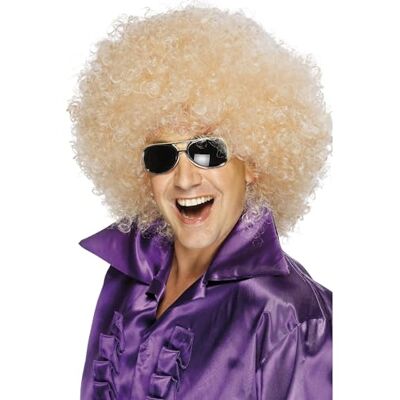 Smiffys Afro pruik, super groot, blond Smiffys Afro pruik, super groot, blond
