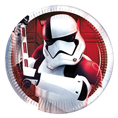 Disney Procos 5PR88549 Star Wars Episode 8 metallic borden, meerkleurig, 20 cm Disney Procos 5PR88549 Star Wars Episode 8 metallic borden, meerkleurig, 20 cm