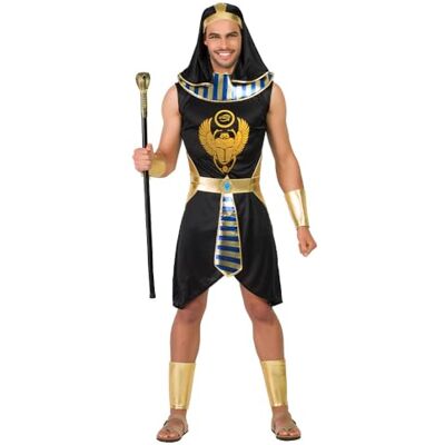 Boland Osiris farao kostuum voor volwassenen en jongeren, kostuum voor carnaval, themafeest en cosplay, carnavalskostuum voor heren Boland Osiris farao kostuum voor volwassenen en jongeren, kostuum voor carnaval, themafeest en cosplay, carnavalskostuum voor heren