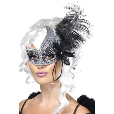 Smiffys Masquerade Dark Angel Eyemask Smiffys Masquerade Dark Angel Eyemask