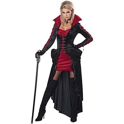 California Costumes 01451 Vixen kostuum voor volwassenen, zwart/rood, M California Costumes 01451 Vixen kostuum voor volwassenen, zwart/rood, M