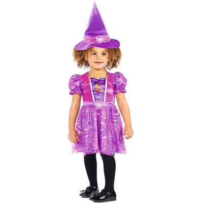 amscan Skye heksenkostuum voor meisjes, cosplay, Halloween, beroemdheid, maat 1/2 jaar amscan Skye heksenkostuum voor meisjes, cosplay, Halloween, beroemdheid, maat 1/2 jaar