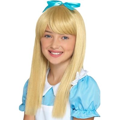 Smiffys Smiffy's 48841 prinsessenpruik in Wonderland, blond, Eén maat Smiffys Smiffy's 48841 prinsessenpruik in Wonderland, blond, Eén maat