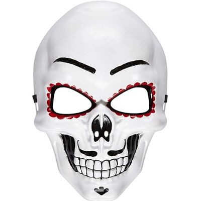 W WIDMANN MILANO Party Fashion Widmann 95707 Dia masker van Los Muertos eenheidsmaat W WIDMANN MILANO Party Fashion Widmann 95707 Dia masker van Los Muertos eenheidsmaat