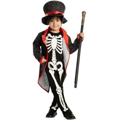 Spooktacular Creations Happy Skeleton Kostuum Peuter Child Glow in The Dark for Kids Halloween (peuters (3-4 jaar)) Spooktacular Creations Happy Skeleton Kostuum Peuter Child Glow in The Dark for Kids Halloween (peuters (3-4 jaar))