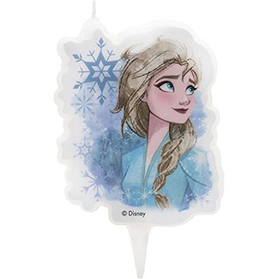 dekora Verjaardagskaars 2D Disney Frozen 2 Elsa dekora Verjaardagskaars 2D Disney Frozen 2 Elsa