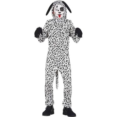 FIESTAS GUIRCA Guirca Dalmatiër kostuum voor kinderen, maat 98-146 FIESTAS GUIRCA Guirca Dalmatiër kostuum voor kinderen, maat 98-146
