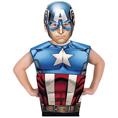 RUBIE'S France Marvel Heroes Kit Degui Captain America, I-620969, Eén maat RUBIE'S France Marvel Heroes Kit Degui Captain America, I-620969, Eén maat