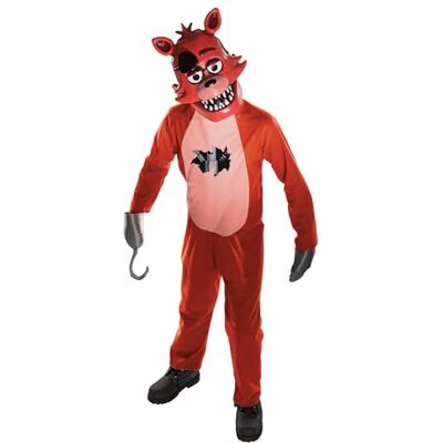 RUBIE'S Costume officiel Foxy de Five Nights at Freddy's pour enfant, taille M RUBIE'S Costume officiel Foxy de Five Nights at Freddy's pour enfant, taille M