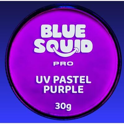Blue Squid PRO Gezichtsverf, professionele verf op waterbasis voor unieke taart, SFX make-up voor kinderen en volwassenen, Halloween-verf voor kinderen en kinderen, pastelpaars Blue Squid PRO Gezichtsverf, professionele verf op waterbasis voor unieke taart, SFX make-up voor kinderen en volwassenen, Halloween-verf voor kinderen en kinderen, pastelpaars