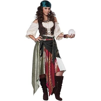 California Costumes Renaissance Fortune piratenbord/kostuum voor volwassenen, maat M California Costumes Renaissance Fortune piratenbord/kostuum voor volwassenen, maat M