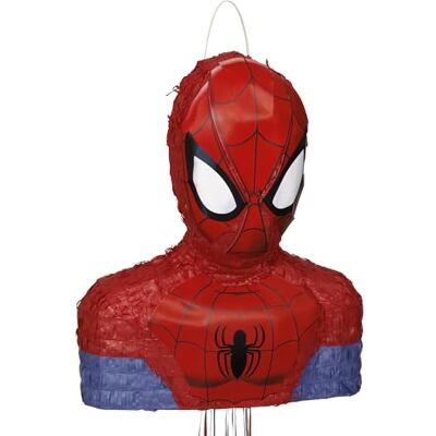 Unique Party 46378 Pinata Spider-Man Ultime, met trekkoord Unique Party 46378 Pinata Spider-Man Ultime, met trekkoord