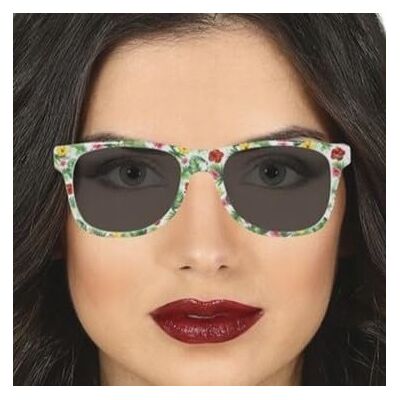 FIESTAS GUIRCA Exotische bril, meerkleurig, feestaccessoires voor zomer, afstudeerfeest, ideaal voor Hawaiiaanse feesten en themafeesten, uniseks, volwassenen, meerkleurig FIESTAS GUIRCA Exotische bril, meerkleurig, feestaccessoires voor zomer, afstudeerfeest, ideaal voor Hawaiiaanse feesten en themafeesten, uniseks, volwassenen, meerkleurig