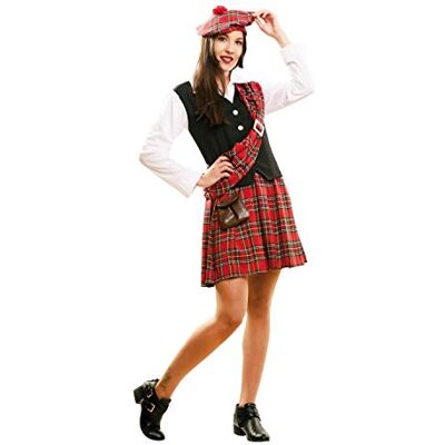 My Other Me Desconocido -202160 Schots kostuum voor dames, M-L (Viving Costumes 202160) My Other Me Desconocido -202160 Schots kostuum voor dames, M-L (Viving Costumes 202160)