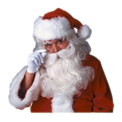 RUBIE'S Rubies Officiële functie kerstman baard en pruik set voor volwassenen (één maat) RUBIE'S Rubies Officiële functie kerstman baard en pruik set voor volwassenen (één maat)