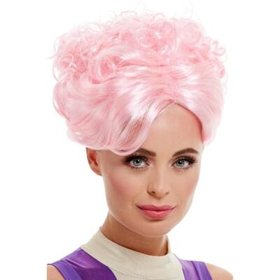 Smiffys 52067 A-lijn kunstenaarspruik voor dames, roze Smiffys 52067 A-lijn kunstenaarspruik voor dames, roze